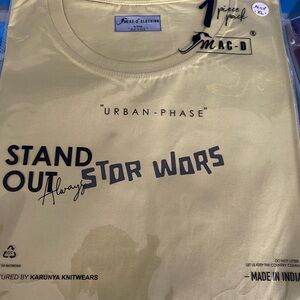 MAC Cosmetics Urban-Phase Men's Tan Shirt